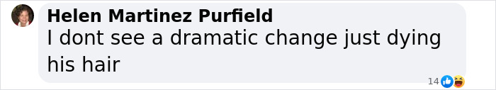 Comment on Matt Rife's look, stating no drastic change, just hair dye. Comment on Matt Rife's look, stating no drastic change, just hair dye.
