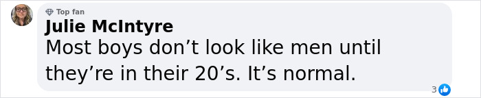 Julie McIntyre comments on boys' appearance changes in their 20s, relating to plastic surgery rumors. Julie McIntyre comments on boys' appearance changes in their 20s, relating to plastic surgery rumors.