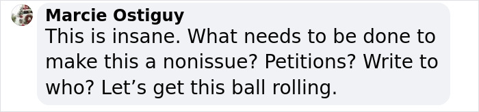 Comment expressing anger about a woman's arrest while reclaiming her home from a squatter. Comment expressing anger about a woman's arrest while reclaiming her home from a squatter.