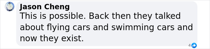 Jason Cheng discussing science fiction turning into reality with flying and swimming cars. Jason Cheng discussing science fiction turning into reality with flying and swimming cars.