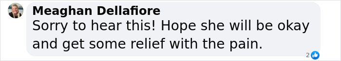 Comment offering support to Nicole Eggert regarding cancer diagnosis concerns. Comment offering support to Nicole Eggert regarding cancer diagnosis concerns.