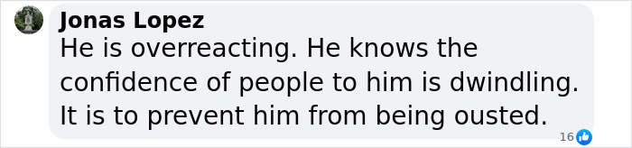 Comment on South Korea's president and martial law by Jonas Lopez. Comment on South Korea's president and martial law by Jonas Lopez.
