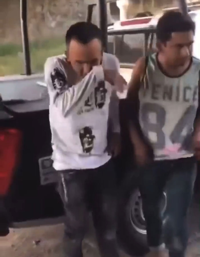 Police Officers Humiliate, Beat, And Force Two Men To Kiss Each Other: "Stick Your Tongue In" Police Officers Humiliate, Beat, And Force Two Men To Kiss Each Other: "Stick Your Tongue In"