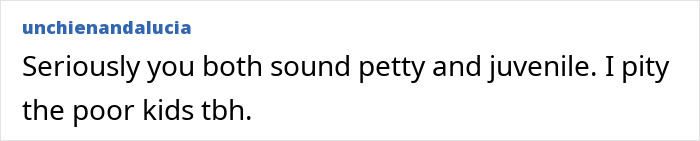 A comment criticizing a situation involving a single mother, sister, and Christmas, expressing pity for the kids. A comment criticizing a situation involving a single mother, sister, and Christmas, expressing pity for the kids.