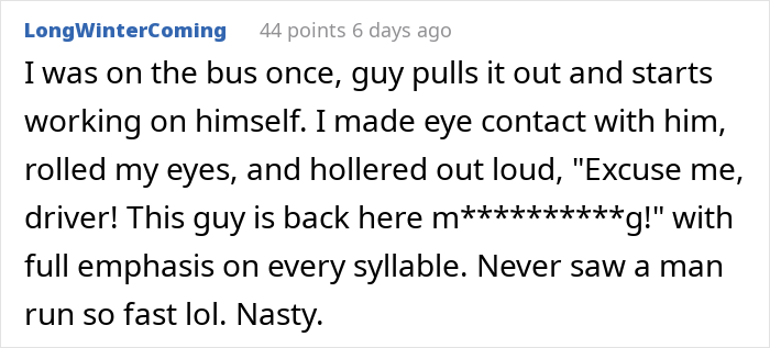 Subway Creep Traumatizes Fellow Passengers, One Woman Savagely Traumatizes Him Back Subway Creep Traumatizes Fellow Passengers, One Woman Savagely Traumatizes Him Back