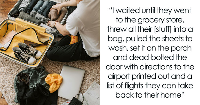 Man Explodes At In-Laws’ Behavior, Packs Their Bags, Dumps Them Outside And Slams The Locks Shut