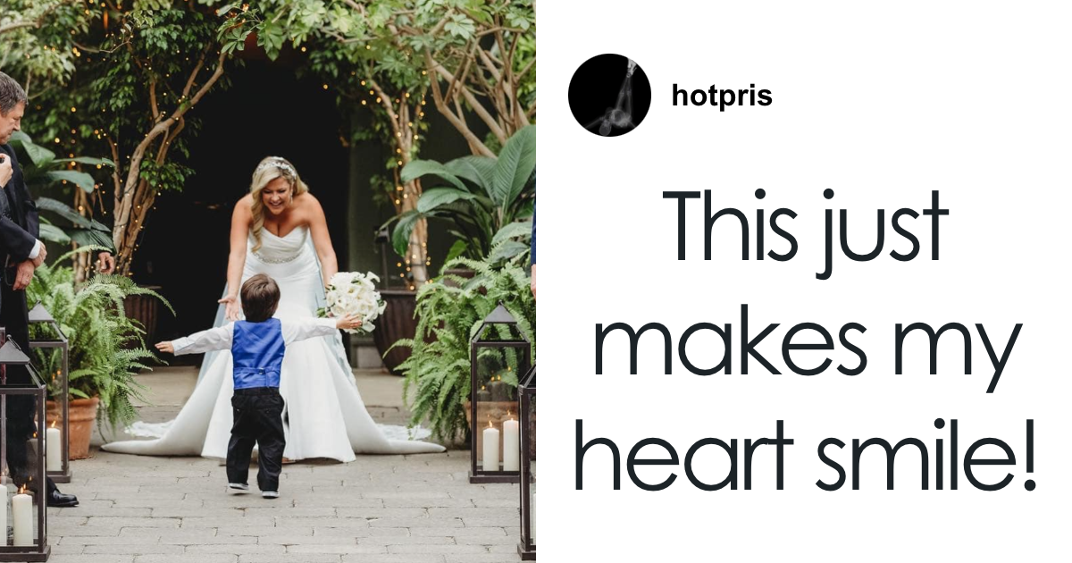 2YO Suddenly Realizes His Mom Is The Bride—His “HeartMelting” Reaction