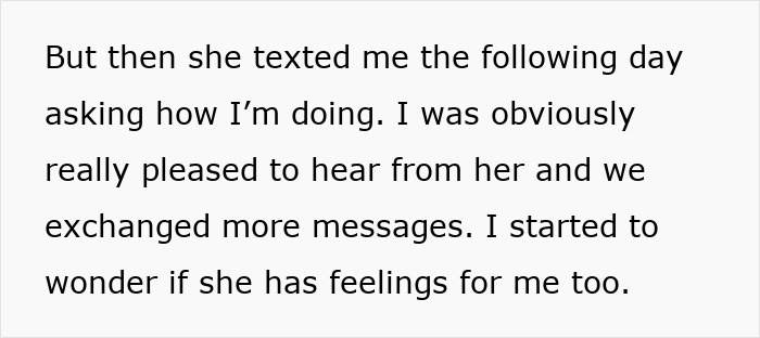 Woman Falls For Therapist, Considers Leaving Partner, Shocked By Silence After Drunk Text Woman Falls For Therapist, Considers Leaving Partner, Shocked By Silence After Drunk Text