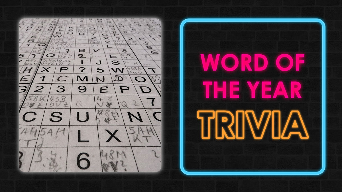 The Ultimate Word Of The Year Trivia To Check If You Were Paying Attention The Last 20 Years