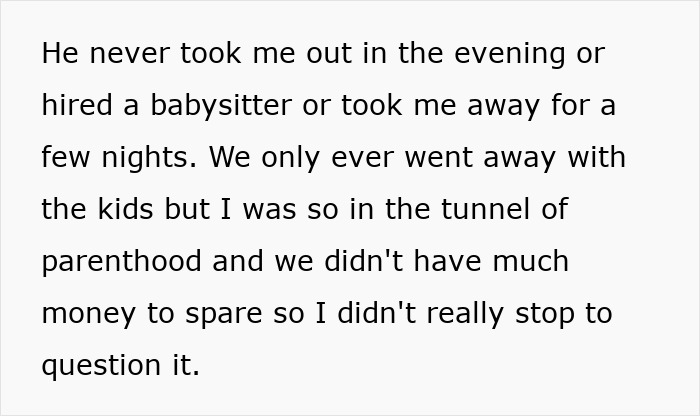 Text discussing experiences of a wife with her neurodivergent husband, reflecting on family life challenges. Text discussing experiences of a wife with her neurodivergent husband, reflecting on family life challenges.