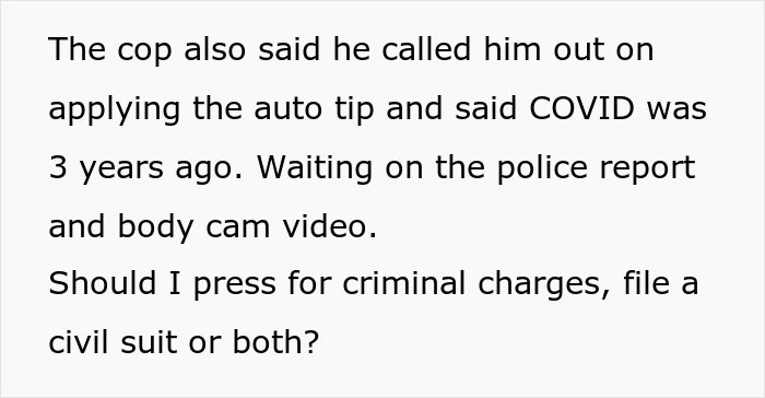 Text about police involvement and auto tip dispute after a bartender attack incident. Text about police involvement and auto tip dispute after a bartender attack incident.