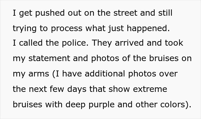 Text describing a police report being filed after a bartender attack over tipping issues. Text describing a police report being filed after a bartender attack over tipping issues.