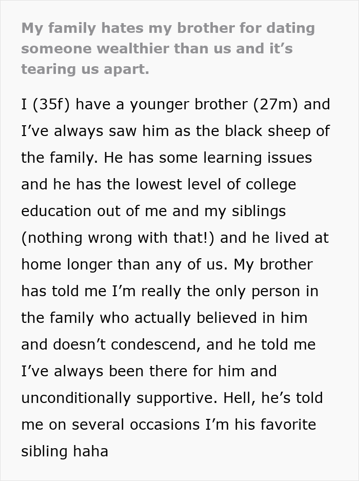 &ldquo;Black Sheep&rdquo; Of The Family Has The Best Life Because Of His GF, Siblings And Parents Resent Him