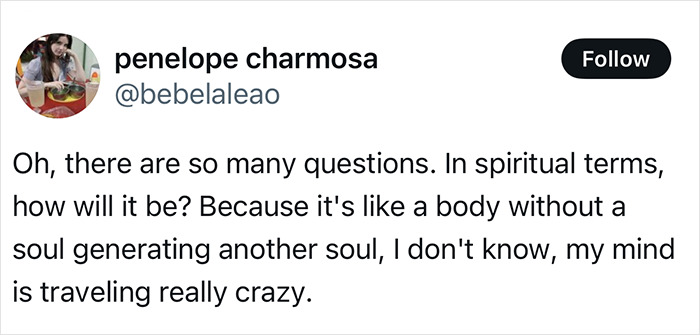 Tweet discussing spiritual questions about a pregnant woman on life support, sparking heated debate. Tweet discussing spiritual questions about a pregnant woman on life support, sparking heated debate.