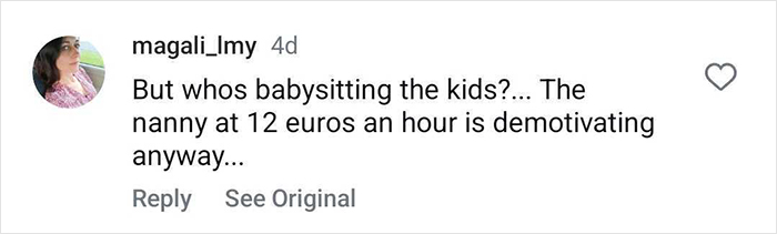 Comment about babysitting kids and nanny costs, discussing redefined partying by two moms. Comment about babysitting kids and nanny costs, discussing redefined partying by two moms.