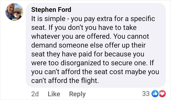 Comment debating seat swap rules with a focus on paying extra for specific seats on an airline flight. Comment debating seat swap rules with a focus on paying extra for specific seats on an airline flight.