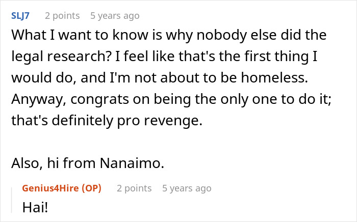 Reddit comments about apartment scam and unexpected revenge, with users joking and sharing insights. Reddit comments about apartment scam and unexpected revenge, with users joking and sharing insights.