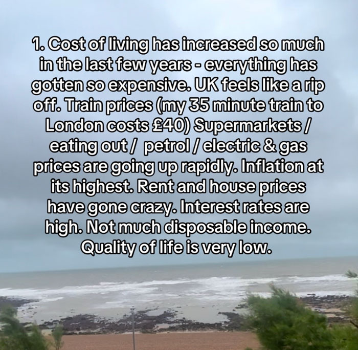 Couple Is Moving From The UK And Lists 20 Reasons Why, Makes The Internet Laugh Couple Is Moving From The UK And Lists 20 Reasons Why, Makes The Internet Laugh