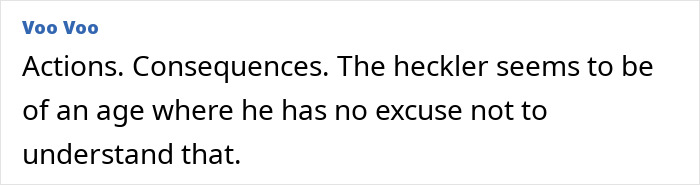 Comment on social media addressing abusive fan tracked by online sleuths. Comment on social media addressing abusive fan tracked by online sleuths.