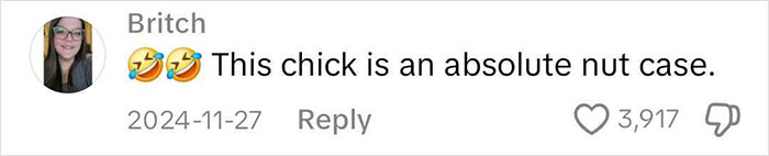 Comment criticizing a woman for citing mental health as job refusal reason, with laughing emojis and high engagement. Comment criticizing a woman for citing mental health as job refusal reason, with laughing emojis and high engagement.