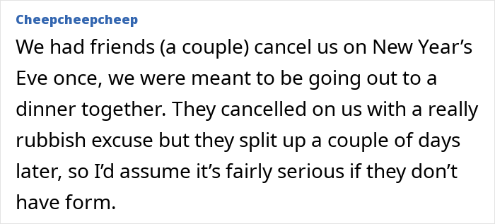 Person Confused About Friends Canceling Plans As They Don&rsquo;t Believe Their Reason