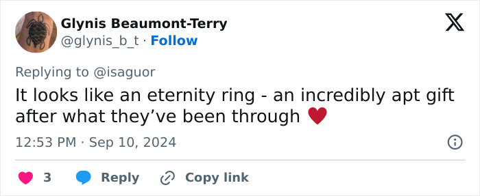 Tweet about eternity ring hints at engagement ring mystery and theories. Tweet about eternity ring hints at engagement ring mystery and theories.