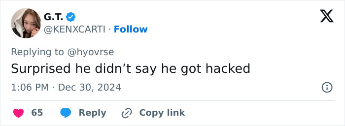 Tweet referencing Squid Game actor's apology over controversial content. Tweet referencing Squid Game actor's apology over controversial content.