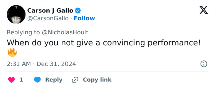 Nicholas Hoult Makes Fun Of Elon Musk’s Nikola Tesla Post Featuring Him: "You Cooked Here" Nicholas Hoult Makes Fun Of Elon Musk’s Nikola Tesla Post Featuring Him: "You Cooked Here"