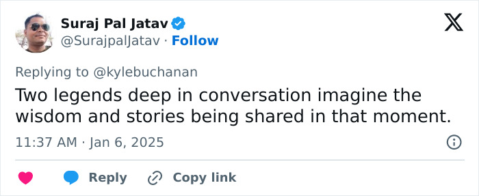 Expert analyzes Nicole Kidman tweet discussing deep conversation between two legends. Expert analyzes Nicole Kidman tweet discussing deep conversation between two legends.