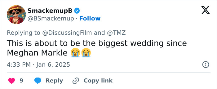 Tweet about Zendaya and Tom Holland's engagement, predicting a major celebrity wedding. Tweet about Zendaya and Tom Holland's engagement, predicting a major celebrity wedding.