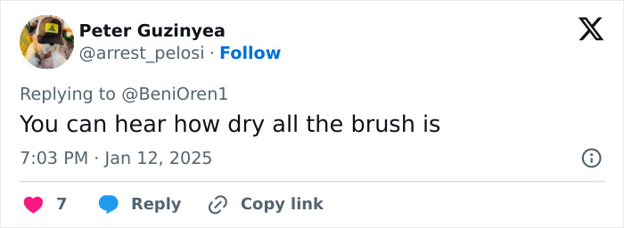 Tweet discussing dry brush from young men filmed at La Palisades fire location. Tweet discussing dry brush from young men filmed at La Palisades fire location.