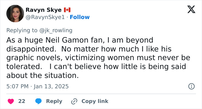 "I'm Horrified": People React To Neil Gaiman's Abuse Allegations As J.K. Rowling Speaks Out "I'm Horrified": People React To Neil Gaiman's Abuse Allegations As J.K. Rowling Speaks Out