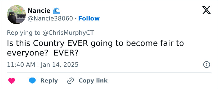 Tweet discussing fairness, relating to Prospect Medical's $400M debt and plans to shut clinics. Tweet discussing fairness, relating to Prospect Medical's $400M debt and plans to shut clinics.