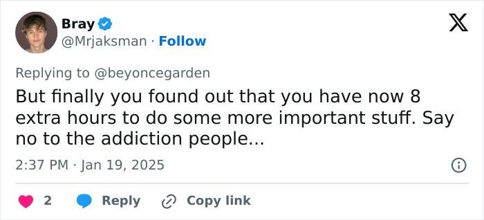 Tweet about unplugging from the matrix, discussing TikTok ban impacts on time management and addiction. Tweet about unplugging from the matrix, discussing TikTok ban impacts on time management and addiction.