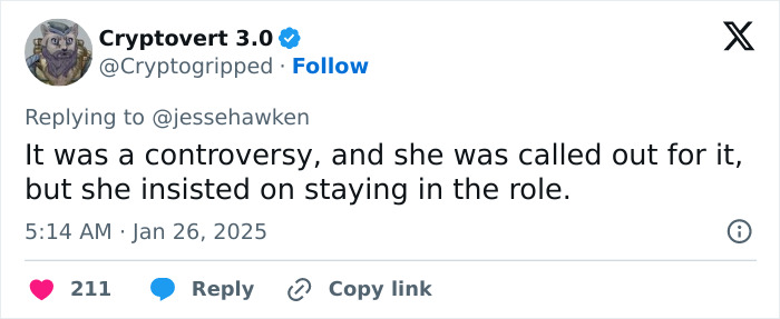 Tweet about controversy related to Zoe Saldaña's blackface scandal and Oscar nomination. Tweet about controversy related to Zoe Saldaña's blackface scandal and Oscar nomination.