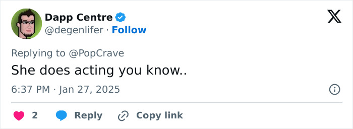 Tweet screenshot responding to Selena Gomez's post about children. Tweet screenshot responding to Selena Gomez's post about children.