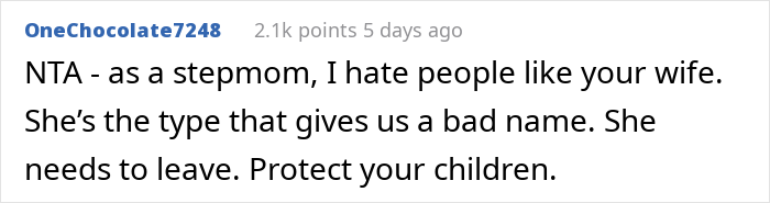 “AITAH For Telling My Wife She Can Leave Because I’m Not Kicking My Older Kids Out?” “AITAH For Telling My Wife She Can Leave Because I’m Not Kicking My Older Kids Out?”