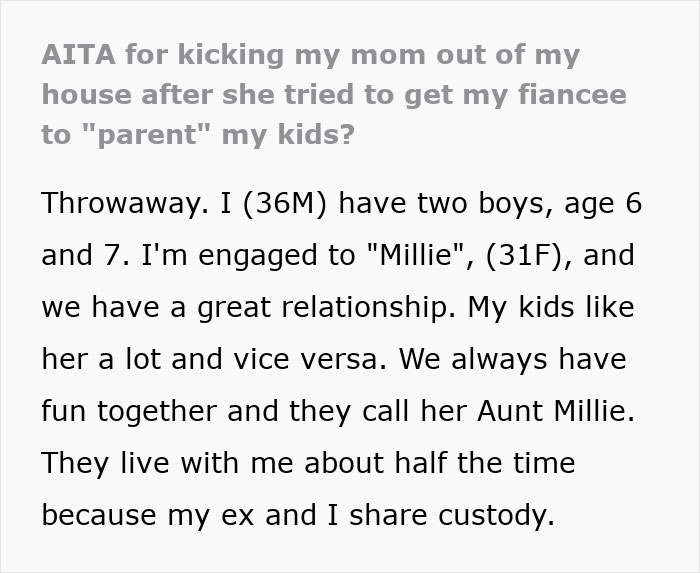 “What’s The Point Of Getting A New Wife”: Man Defends Fiancee From His Mother, Kicks Her Out “What’s The Point Of Getting A New Wife”: Man Defends Fiancee From His Mother, Kicks Her Out