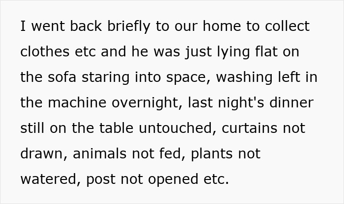 Text describes a wife's experience with her neurodivergent husband and household challenges. Text describes a wife's experience with her neurodivergent husband and household challenges.