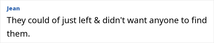 "Comment discussing theories about sisters who disappeared after night walk, suggesting they left voluntarily. "Comment discussing theories about sisters who disappeared after night walk, suggesting they left voluntarily.