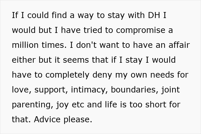 Text from a wife about her struggles with a neurodivergent husband, seeking advice on love and boundaries. Text from a wife about her struggles with a neurodivergent husband, seeking advice on love and boundaries.