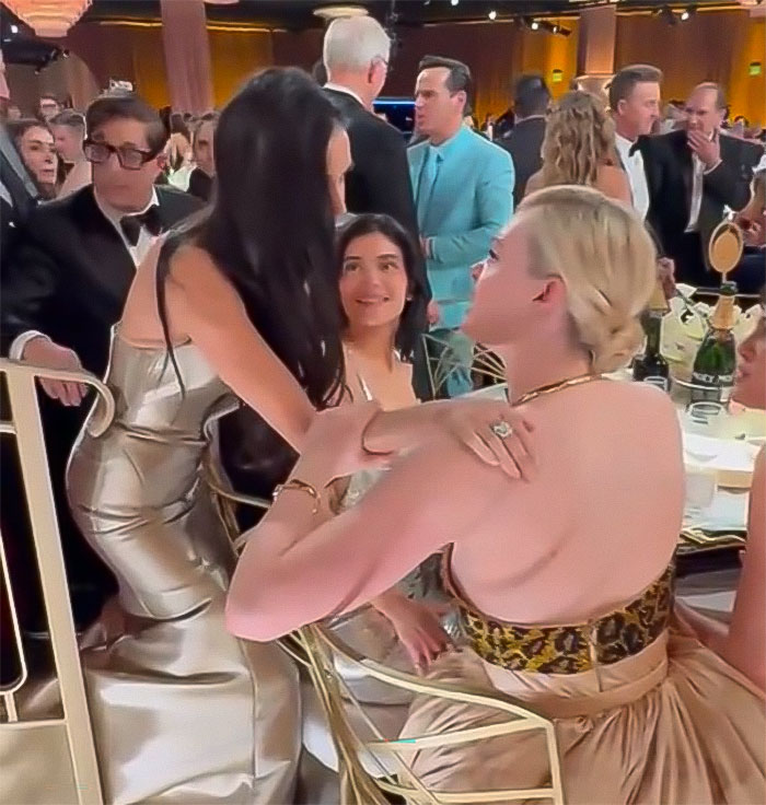 "Rude" Demi Moore Awkwardly Ignores Kylie Jenner After Golden Globes Win: "This Is Actually Sad" "Rude" Demi Moore Awkwardly Ignores Kylie Jenner After Golden Globes Win: "This Is Actually Sad"