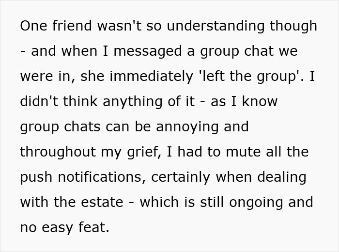 Text about managing grief and friend relationships after the death of a partner. Text about managing grief and friend relationships after the death of a partner.