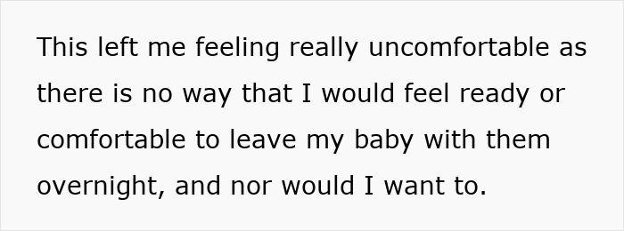 In-laws babysitting offer leaves mom feeling uncomfortable and questioning intentions. In-laws babysitting offer leaves mom feeling uncomfortable and questioning intentions.