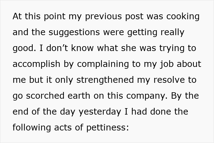 Text describing a situation of pettiness related to a towing company conflict. Text describing a situation of pettiness related to a towing company conflict.