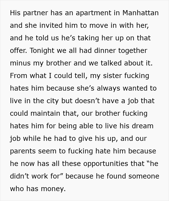 “Black Sheep” Of The Family Has The Best Life Because Of His GF, Siblings And Parents Resent Him “Black Sheep” Of The Family Has The Best Life Because Of His GF, Siblings And Parents Resent Him