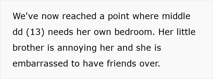 Text about family home and bedroom needs for a growing child. Text about family home and bedroom needs for a growing child.