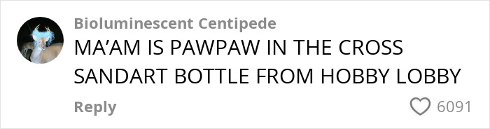 Comment about mistaken dirt in a sand art bottle from Hobby Lobby. Comment about mistaken dirt in a sand art bottle from Hobby Lobby.
