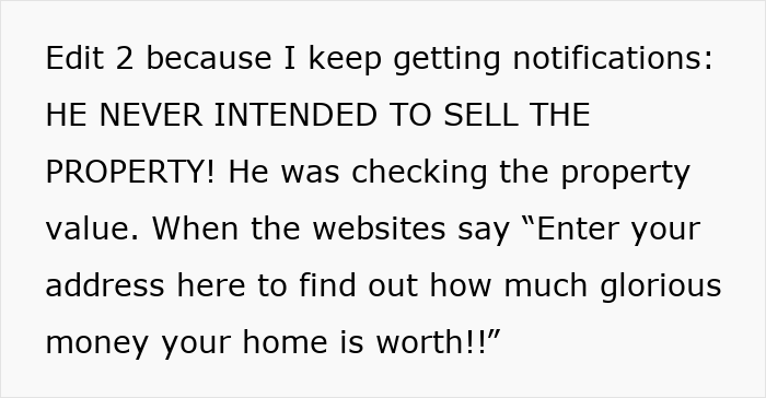 Text detailing frustration about spam calls from realtors, emphasizing never intending to sell the property. Text detailing frustration about spam calls from realtors, emphasizing never intending to sell the property.