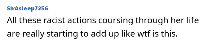 "Comment discussing Blake Lively, mentioning racist actions and their impact on her career. "Comment discussing Blake Lively, mentioning racist actions and their impact on her career.